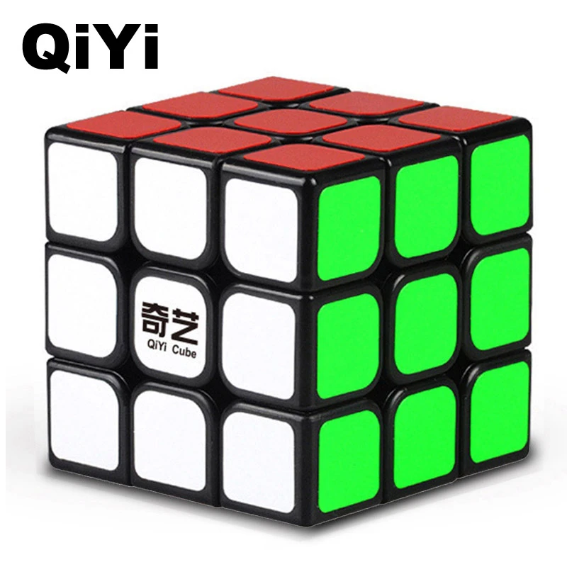 QIYI Magic Cube 2x2x2 3x3x3 4x4x4 Cubo Magico Professional Stickers & Bright Solid Color Puzzle Speed Cube Toys for Children
