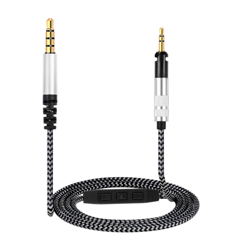 Line Headphone Cable Sound Upgrade Portable Replacement Accessories Audio Long Stereo Parts For Sennheise HD598 HD558 HD559