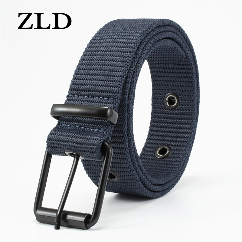 ZLD Canvas Belt Men Tactical Belts Selling Man Outdoor Sport Simple Practical Weave Nylon Canvas Cowboy Pants wo'men Belt