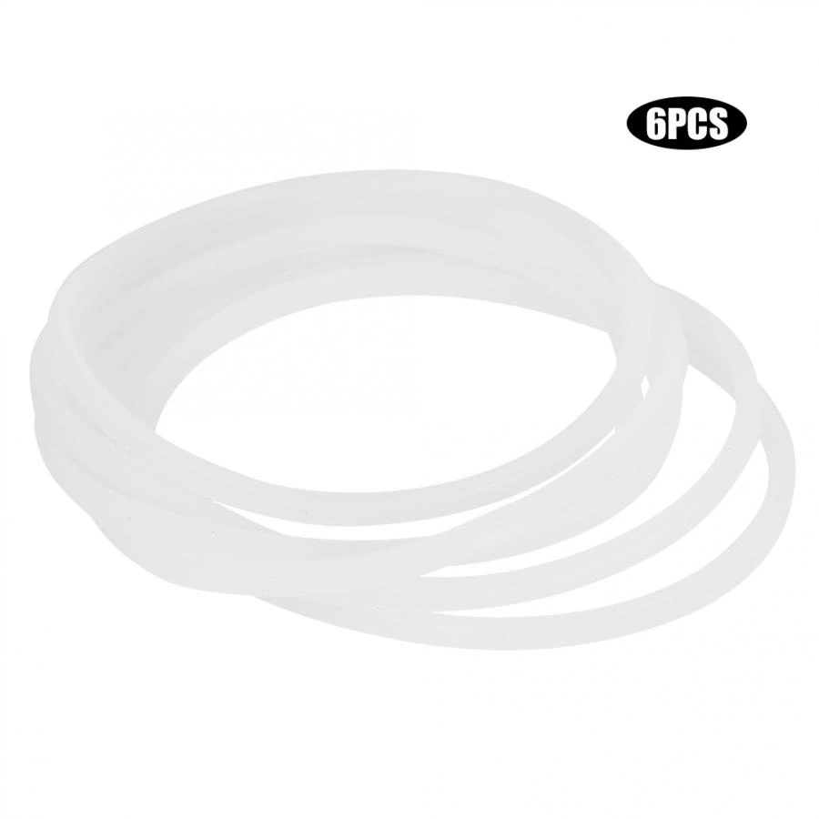 6Pcs Juicer Rubber Gasket Seal Ring For Magic 250W Kitchen Blender Replacement Spare Parts Accessories