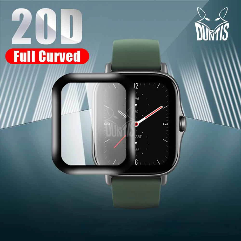20D Curved Edge Protective film for Amazfit GTS 2 Mini 2e 2 soft screen protector accessories (Not Glass)
