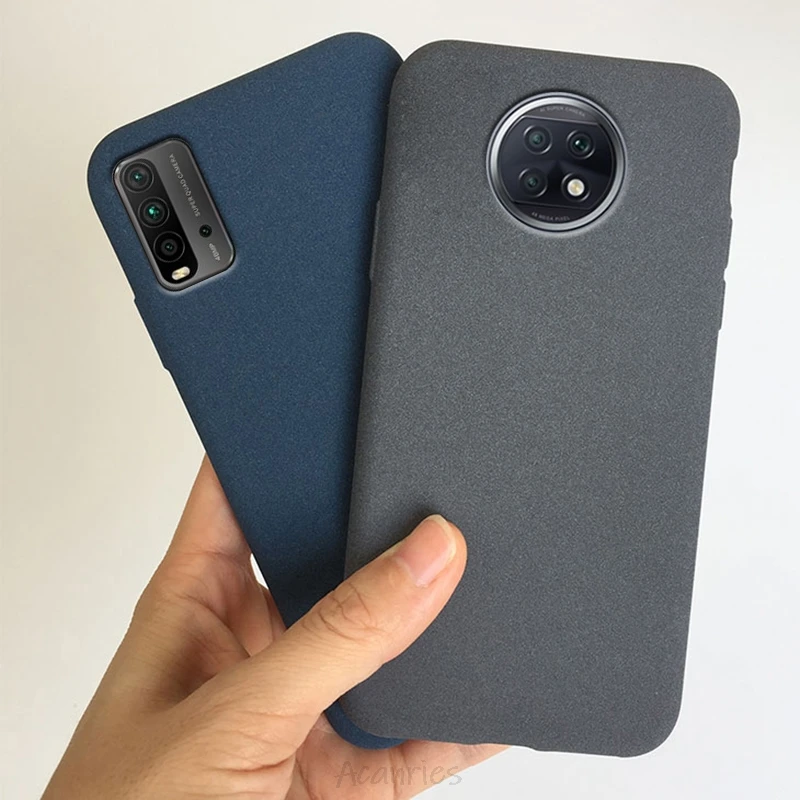 Ultra Thin Sandstone Matte Case On For Xiaomi Redmi Note 9T 9 T 5G Redmi 9T Soft Tpu Back Cover Capa Coque