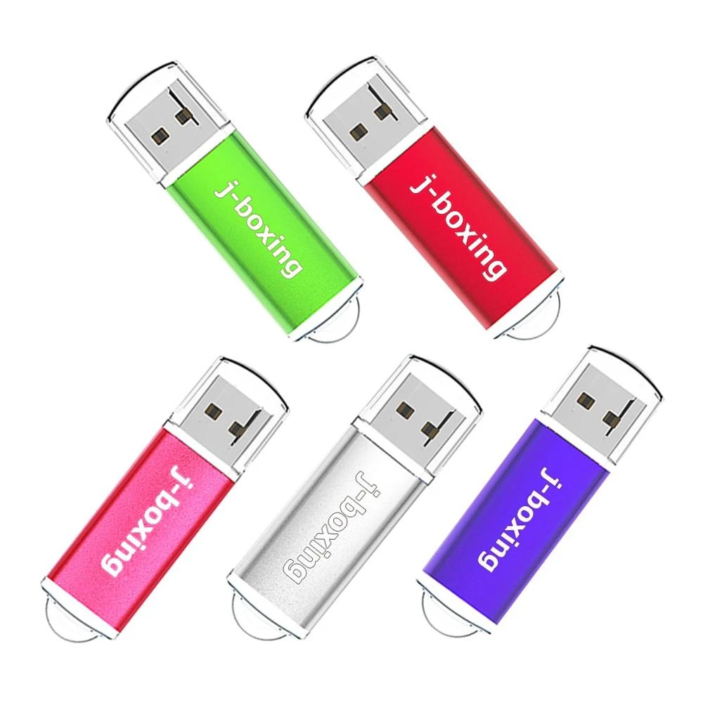 J-boxing 128GB USB Flash Drive 64GB 32GB 16GB Pendrive USB 2.0 Memory Stick Multicolors Jump Drive Pendrive for Computer Macbook