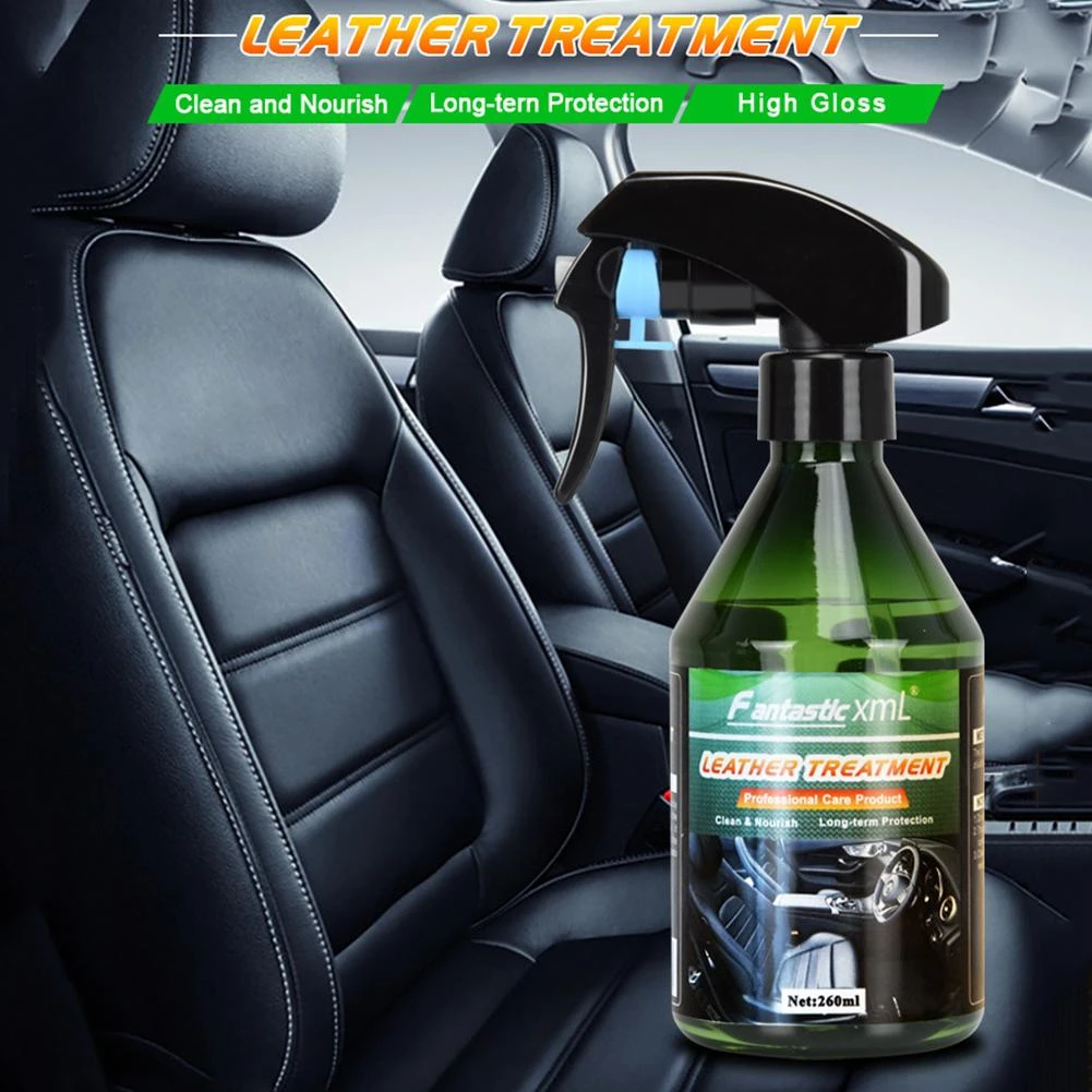 260ml Car Interior Rubber And Plastic Retreading Agent Auto Hydrophobic Polish Nano Coating Spray Scratch Repair Cleaning Agent