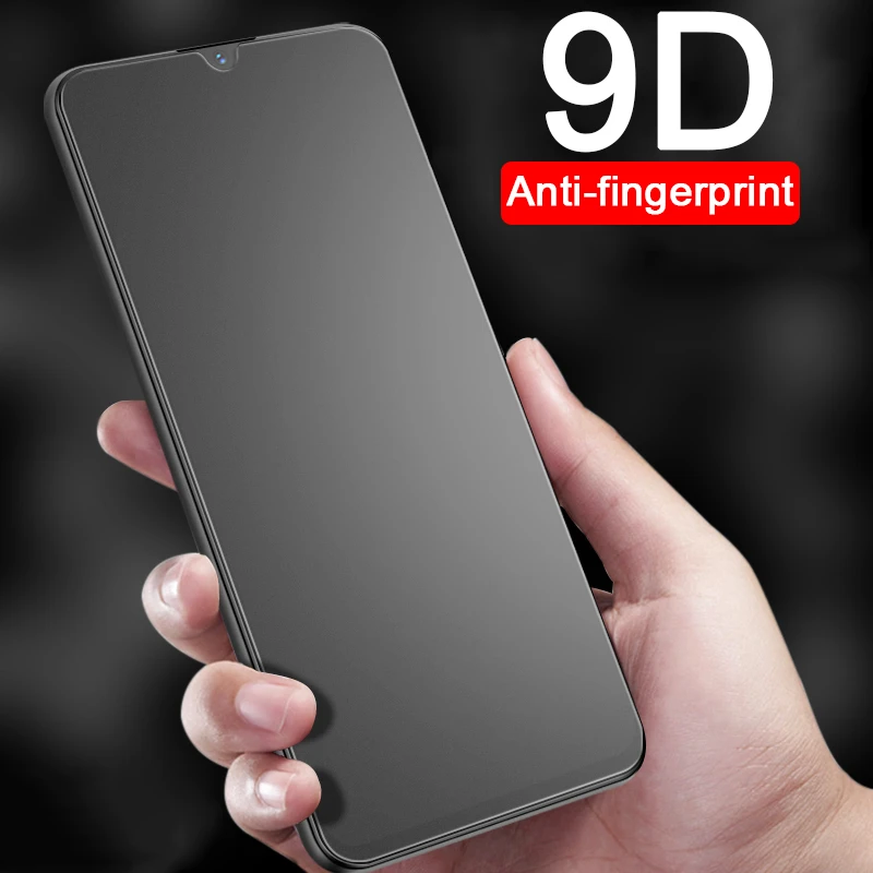 9D Anti-fingerprint Tempered Glass for Huawei Y5 Y6 Y7 Pro Y7p Y9 Prime 2019 Y9a Mate 20 Lite Nova 5T 6 7 SE 4e Screen Protector