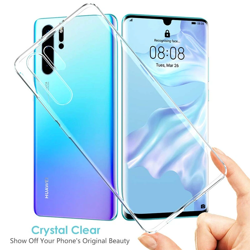 Soft Clear Case For Huawei P30 lite P20 P40 Pro Mate 20 Lite Cover for Huawei P8 P9 Lite Honor 8X 9 10 Lite 10i 20 P Smart 2019