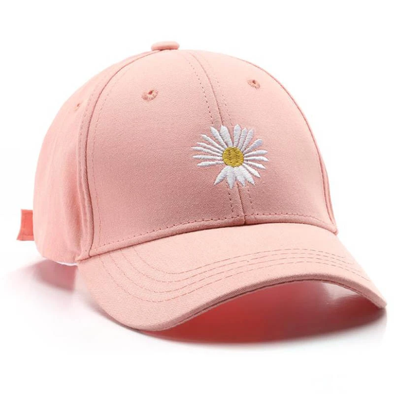 Doitbest 2021 Spring Child Baseball Cap 2 to 8 Years old Little daisies Candy colors kids Hats Boy Girl Caps snapback hat