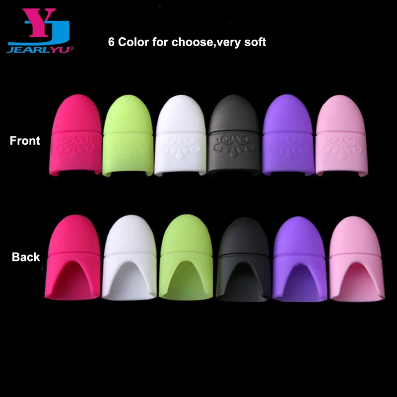 New 10pcs UV Gel Polish Remover Wrap Silicone Plastic Soak Off Cap Clip Manicure Cleaning Varnish Nail Art Tool Reuseable Finger