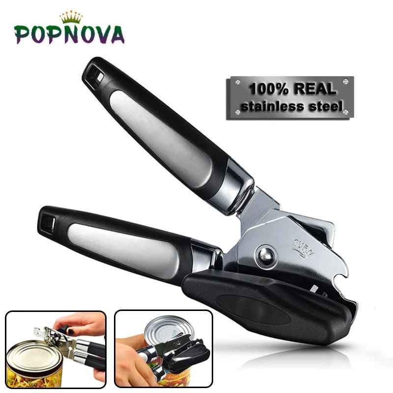 Stainless Steel Cans Opener High Quality Professional Ergonomic Manual Can Opener Side Cut Manual Can Opener