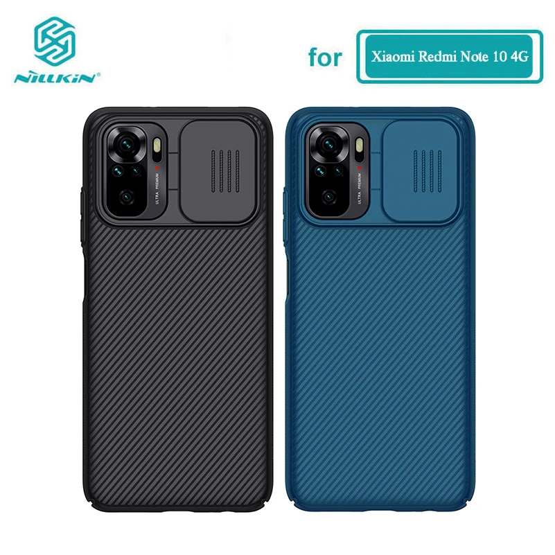 Redmi Note 10 Pro Case Nillkin Slide Camera Protection Cover for Xiaomi Redmi Note 10 Pro Max 10S Note10 4G 5G Casing