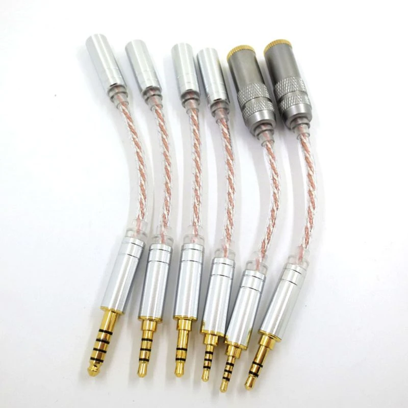 HIFI Balance Audio Cable Male 2.5mm to 3.5mm 4.4mm Female Headphone Conversion Cable Line Adapter