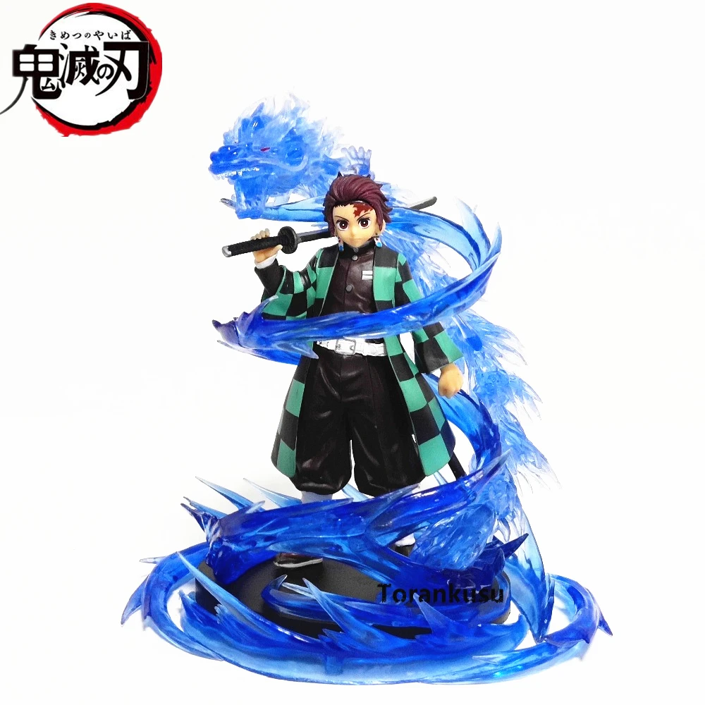 Demon Slayer PVC Action Figures Kamado Tanjirou Tenth Style The Dragon of Change Anime Kimetsu no Yaiba Figurine DIY Model Toys