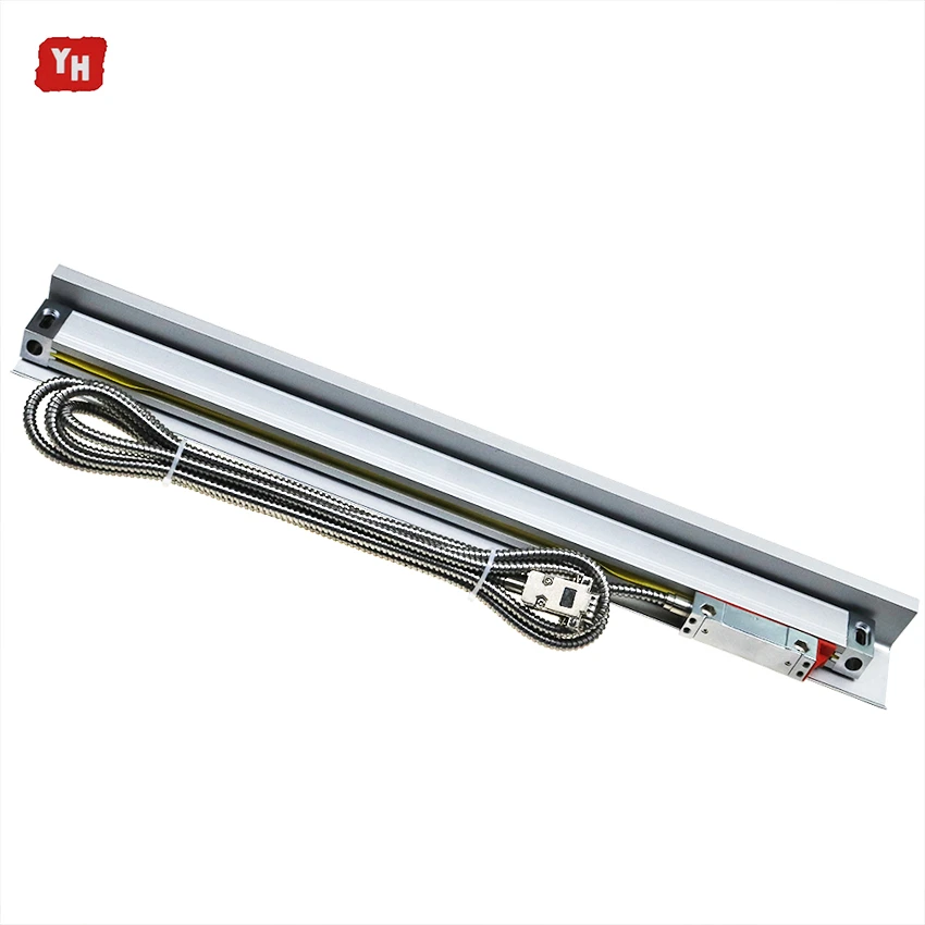 Lathe Mill Machine Linear Scales Linear Encoder Linear Optical Ruler 50mm to 1000mm Free Ship Fast Ship One Piece YH YIHAOGD Hot