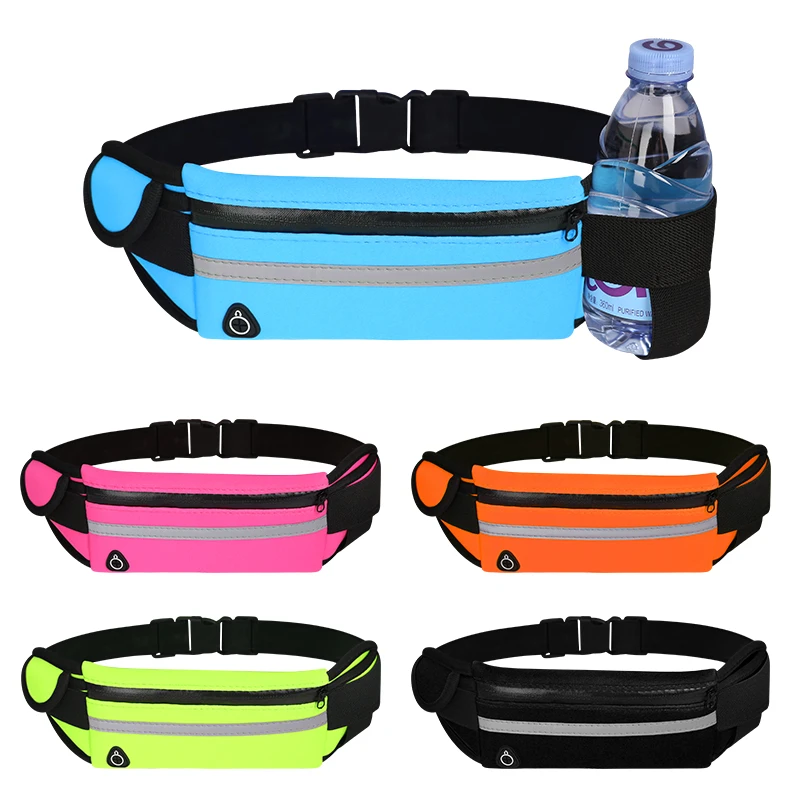 Waist Bag Belt Bag Running Waist Bag Sports Portable Gym Bag Hold Water Cycling Phone bag Waterproof Women running belt