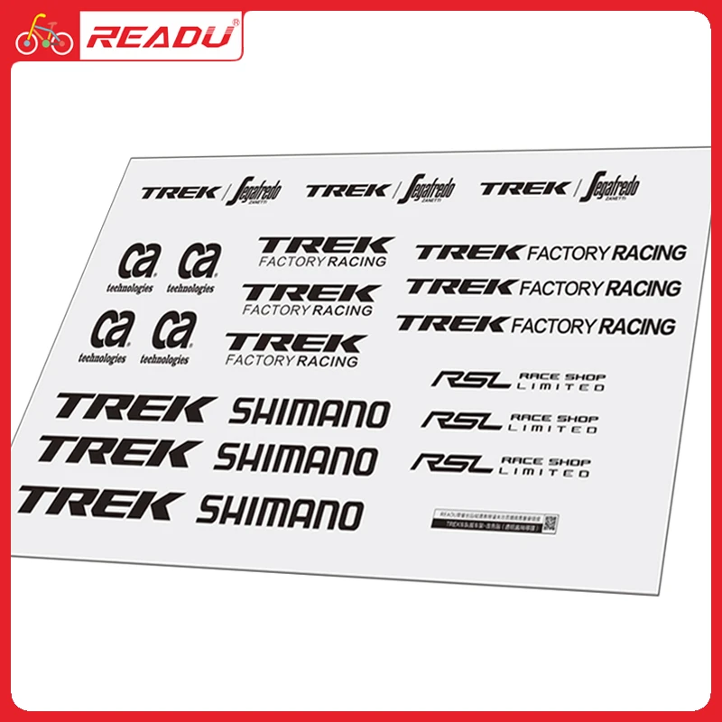 Bicycle Frame Stickers MADONE 9 Road Bike Decals Segafredo ZANETTI Frame Helmet Stickers Transparent Bottom Original Craft