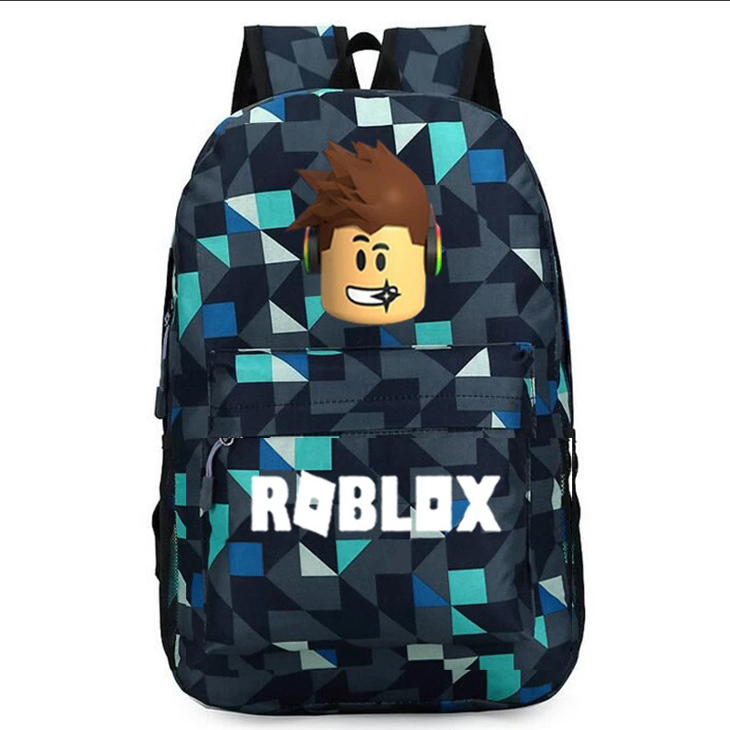 ROBLOX Backpack For Teenagers Kids Boys Children Student School Bags Unisex Laptop backpacks Travel Shoulder Bag