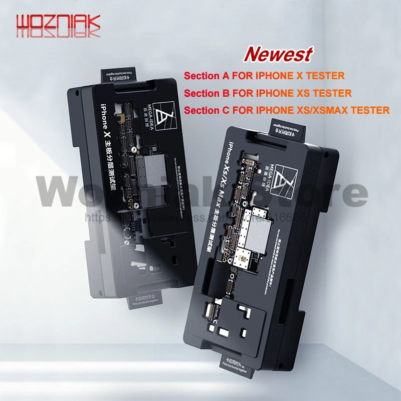 QIANLI Manufacture MainBoard Layered Testing Frame For IPhone X XS MAX 11 12promax Middle Level Radio Frequency Function iSocket