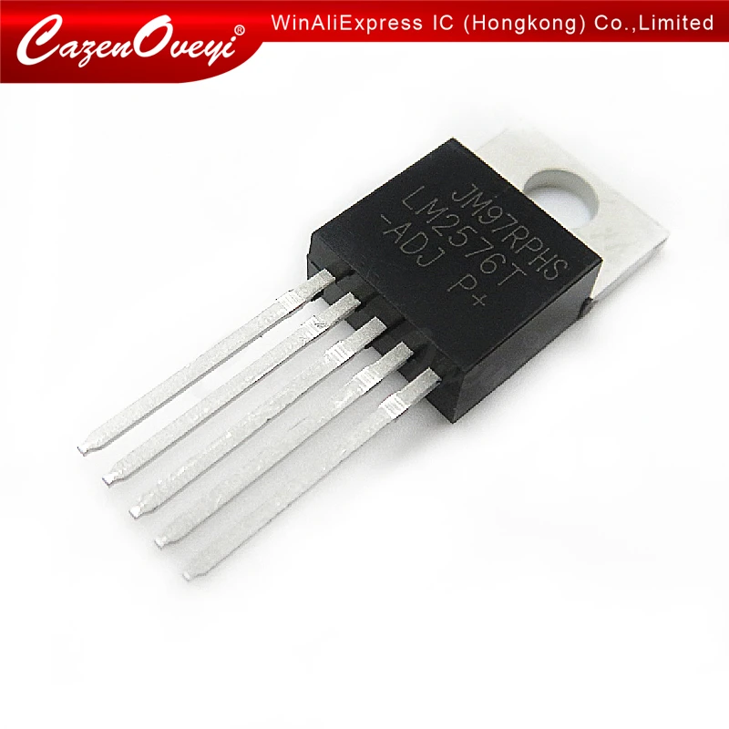 10pcs/lot LM2576T-ADJ LM2576T LM2576 TO-220-5 In Stock