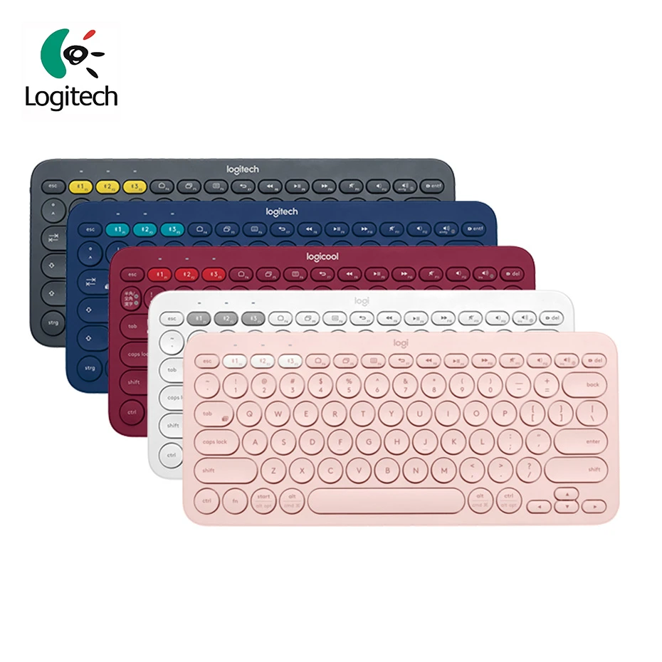 Logitech K380 Multi-device Wireless Bluetooth Keyboard Tablet PC Laptop Portable Ultra-thin Keyboards For Windows Android ios
