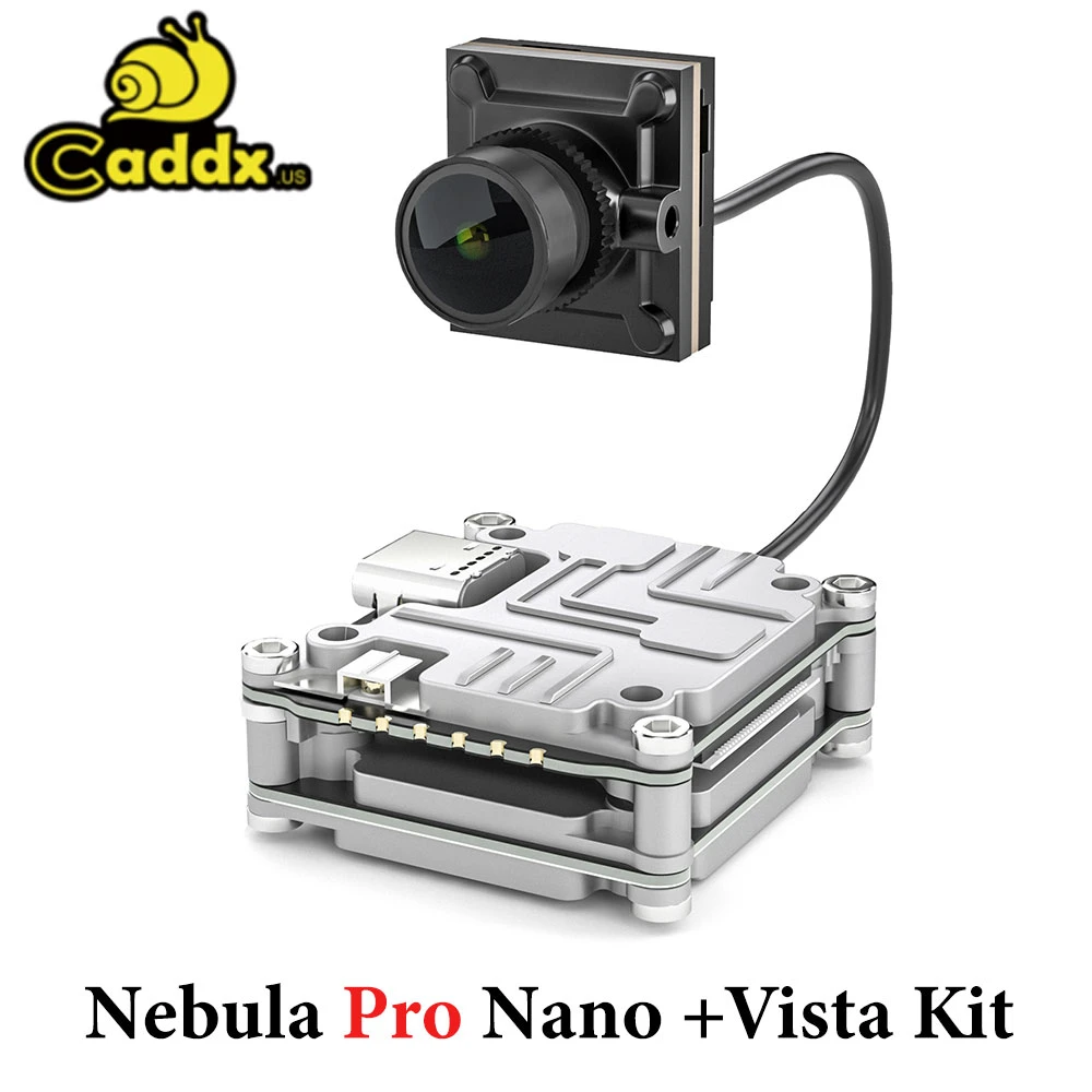 Caddx Nebula Nano Camera Vista HD Kit 2.1mm Lens 720P/60fps NTSC PAL Switchable Digital FPV Camera Transmitter