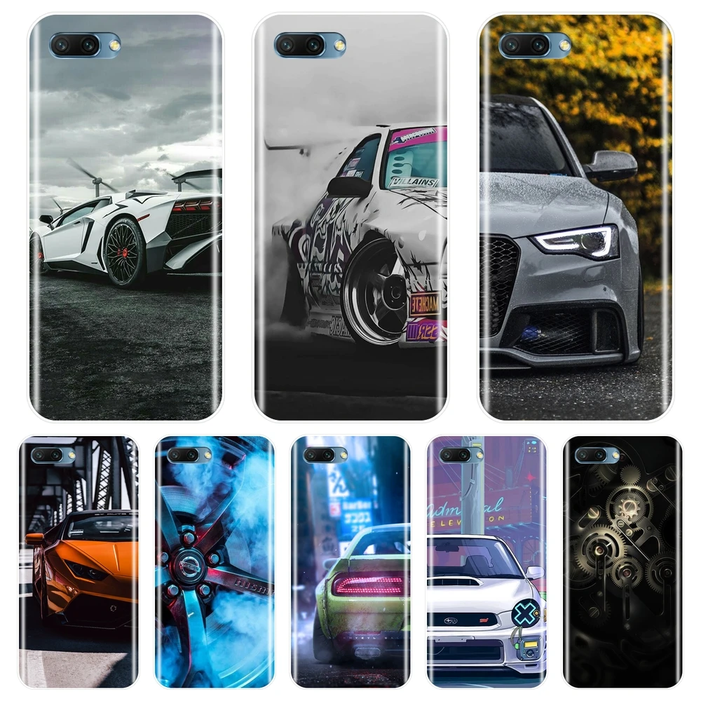 TPU Back Cover For Huawei Honor 7 8 9 10 Lite Silicone Soft Car Men Phone Case For Huawei Honor 7 7S 7X 7A 7C Pro 8X MAX 10 9 8