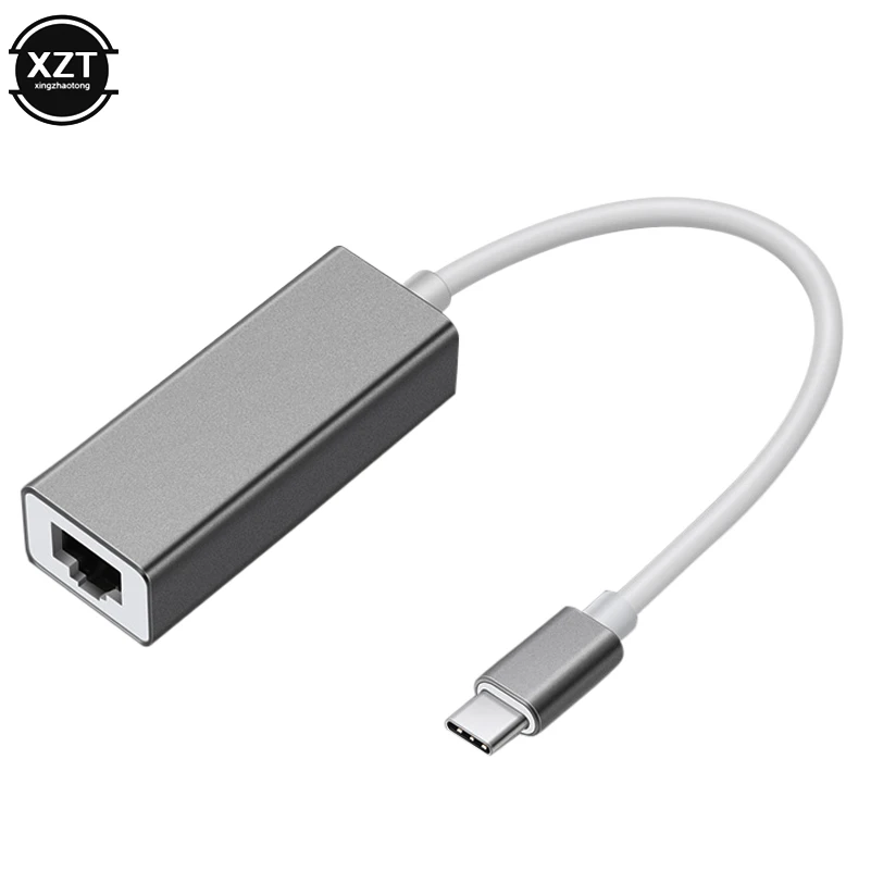 USB C Ethernet to RJ45 Lan Adapter 10/100Mbps USB-C for MacBook Pro Samsung Galaxy S9/S8/Note 9 Type C Network Card USB Ethernet