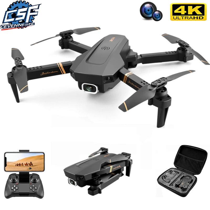 2021 NEW RC Drone 4k  HD Wide Angle profesional Camera  4k  WIFI Live Video FPV 4K/1080P Drones With Quadrocopter Dron Toys