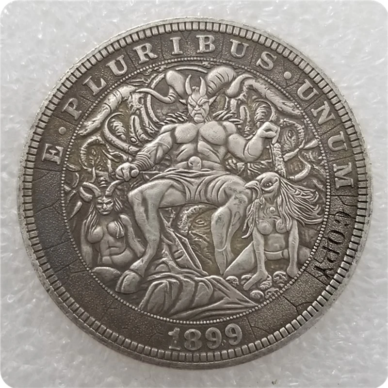 Type #29_Hobo Nickel Coin 1899-P Morgan Dollar COPY COINS-replica commemorative coins