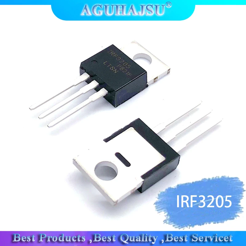 10pcs IRF3205 IRF3205PBF MOSFET MOSFT 55V 98A 8mOhm 97.3nC TO-220 new original