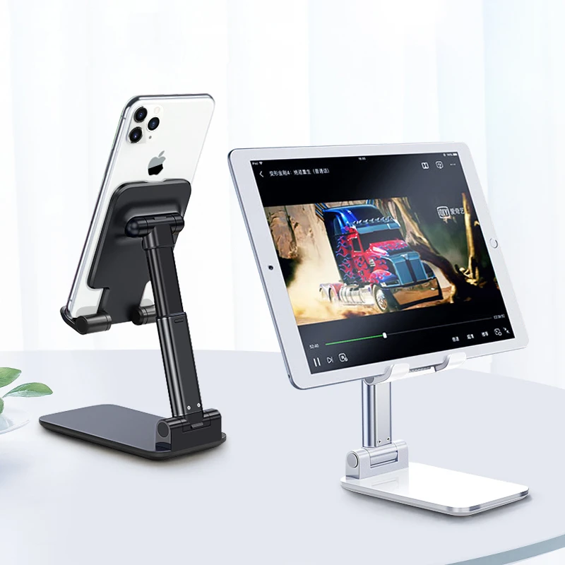 IPad Mobile Phone Holder Adjustable Rotation Desktop Tablet Stand for Samsung Xiaomi Huawei IPad Phone Tablet Holder Accessories