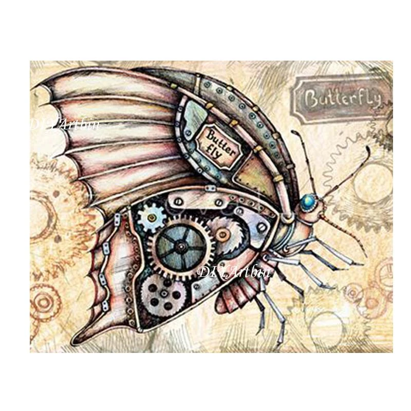 Butterfly Metal Cutting Die New Dies Steampunk For Book Embossing Folder Scrapbooking Handmade Craft Dies