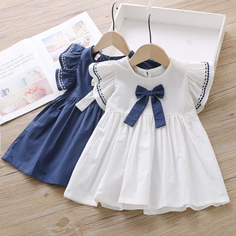 Girl Casual Dress 2021 New Fashion Princess Dresses Girls Sweet Costumes Cute Outfits Baby Girls Vestidos for 1- 5Y