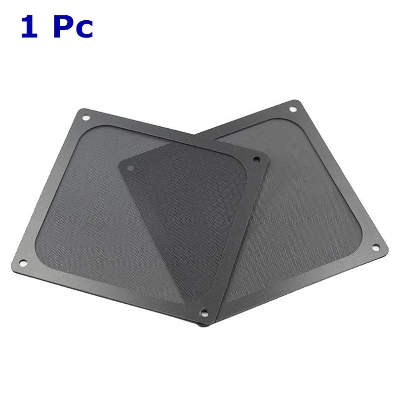 Magnetic Dust Filter Dustproof Mesh Fan Cover Net Grill Guard with Hole for PC Computer Case Cooling Fan Accessories