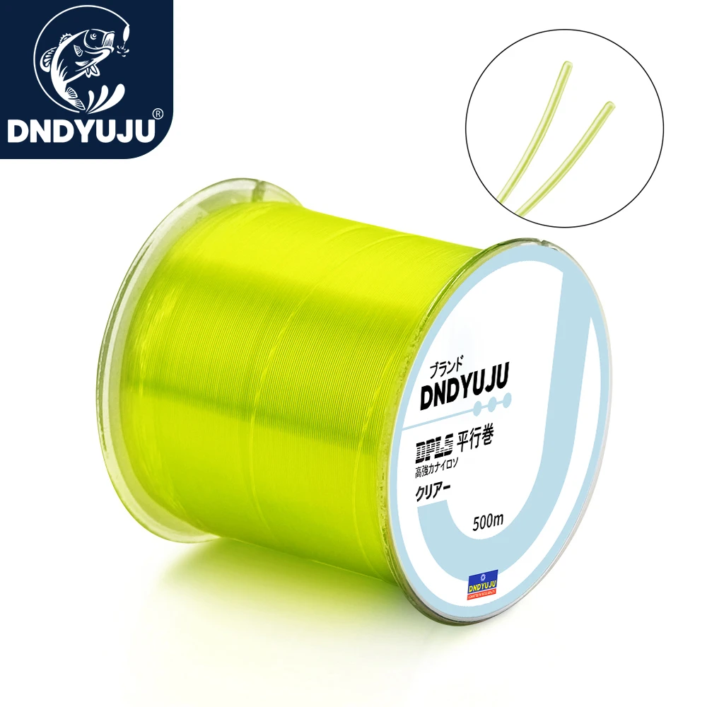 DNDYUJU 500M Nylon Fishing Line Super Strong Monofilament 2-35LB Quality Japanese Material Saltwater Carp Fishing