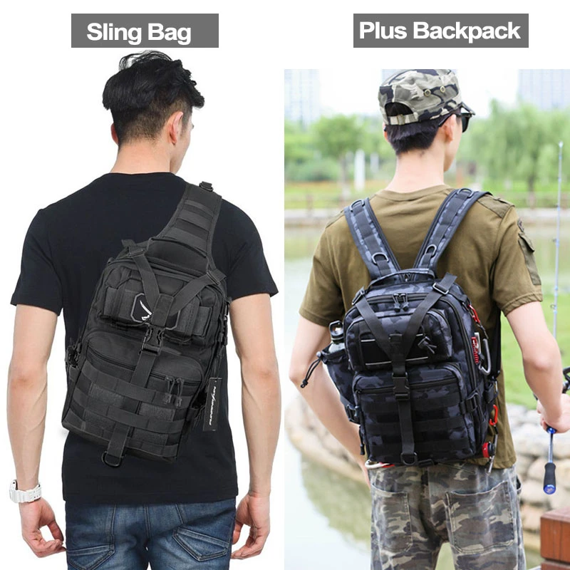 20L Tactical Assault Bag Fishing Military Sling Backpack Army Molle for Outdoor Hiking Camping Hunting Backpack Bag Travel XA1A