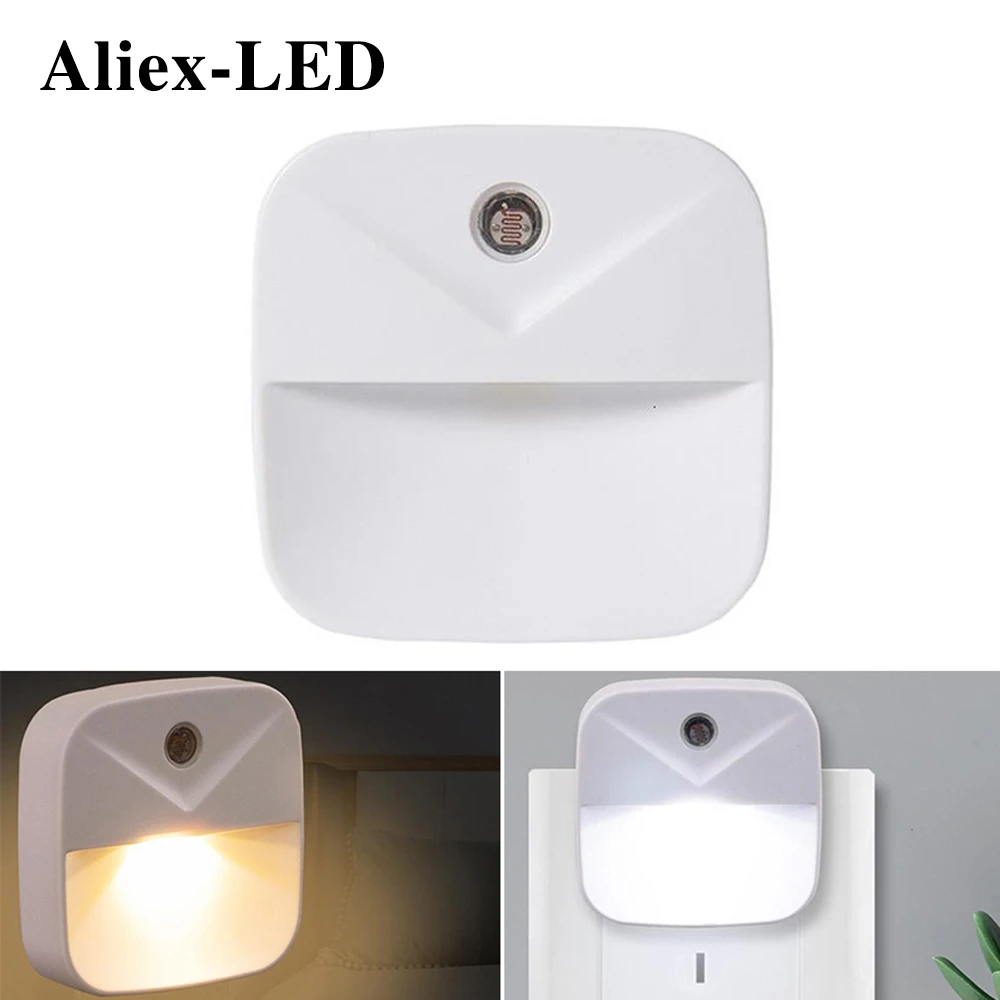 bedroom decor Night lights decorative lamp Light Sensor Control EU US Plug Nightlight Children Kids Living Room Bedroom Lighting