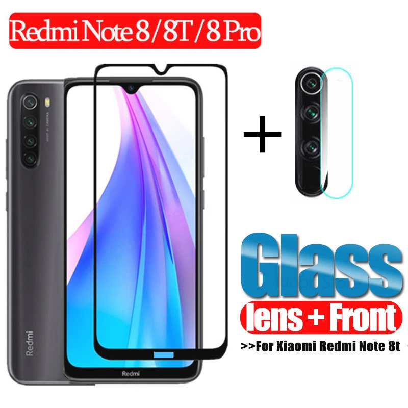 Glass for Xiaomi Redmi Note 8t 8 t 8 pro 9 pro 9s note 7 Camera lens glass for Redmi 9 8 8A Screen Protector for Redmi Note 8t