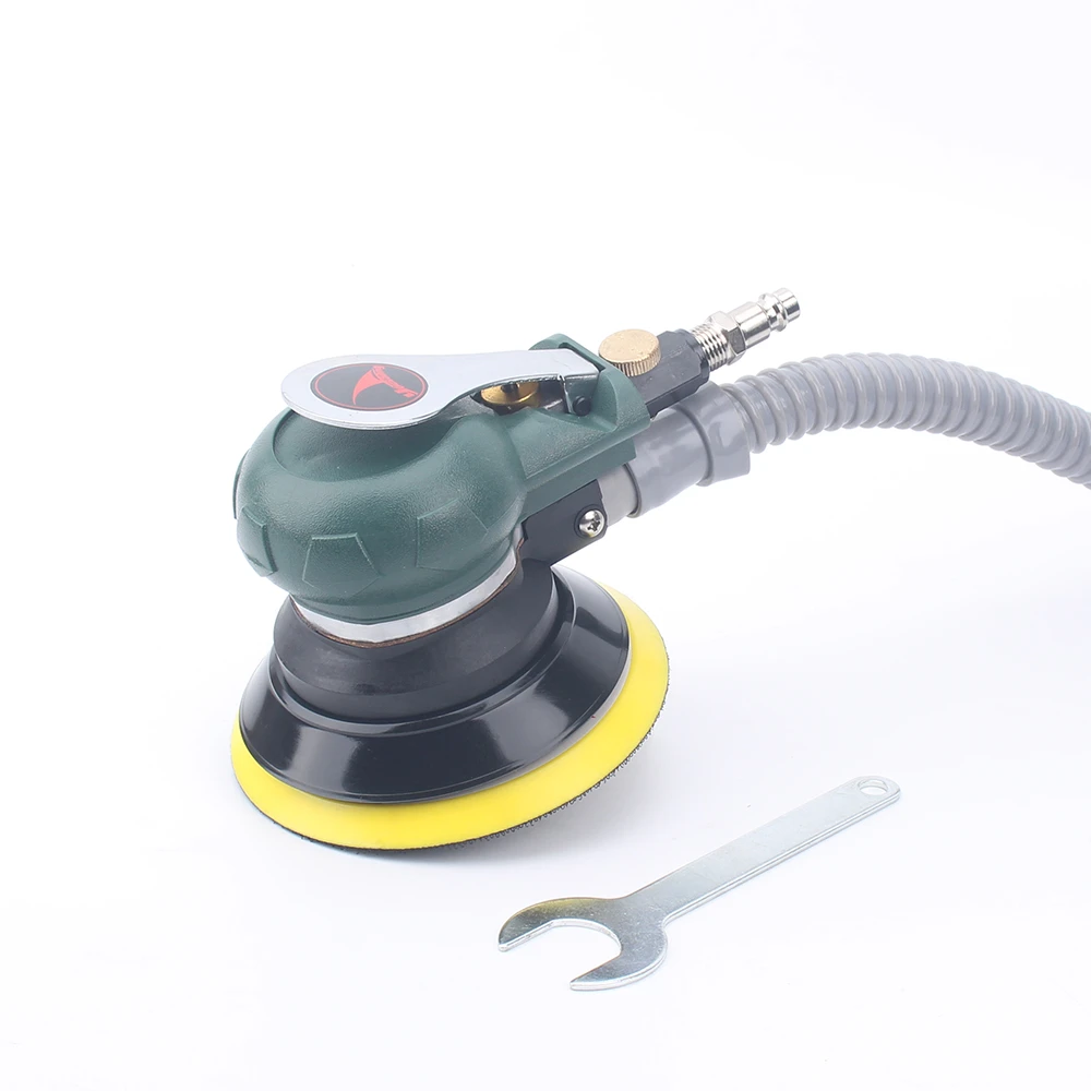 5 Inches Self-vacuum Pneumatic Sanders 125MM Pneumatic Sanding Machine Air Eccentric Orbital Sander Air Car Tools