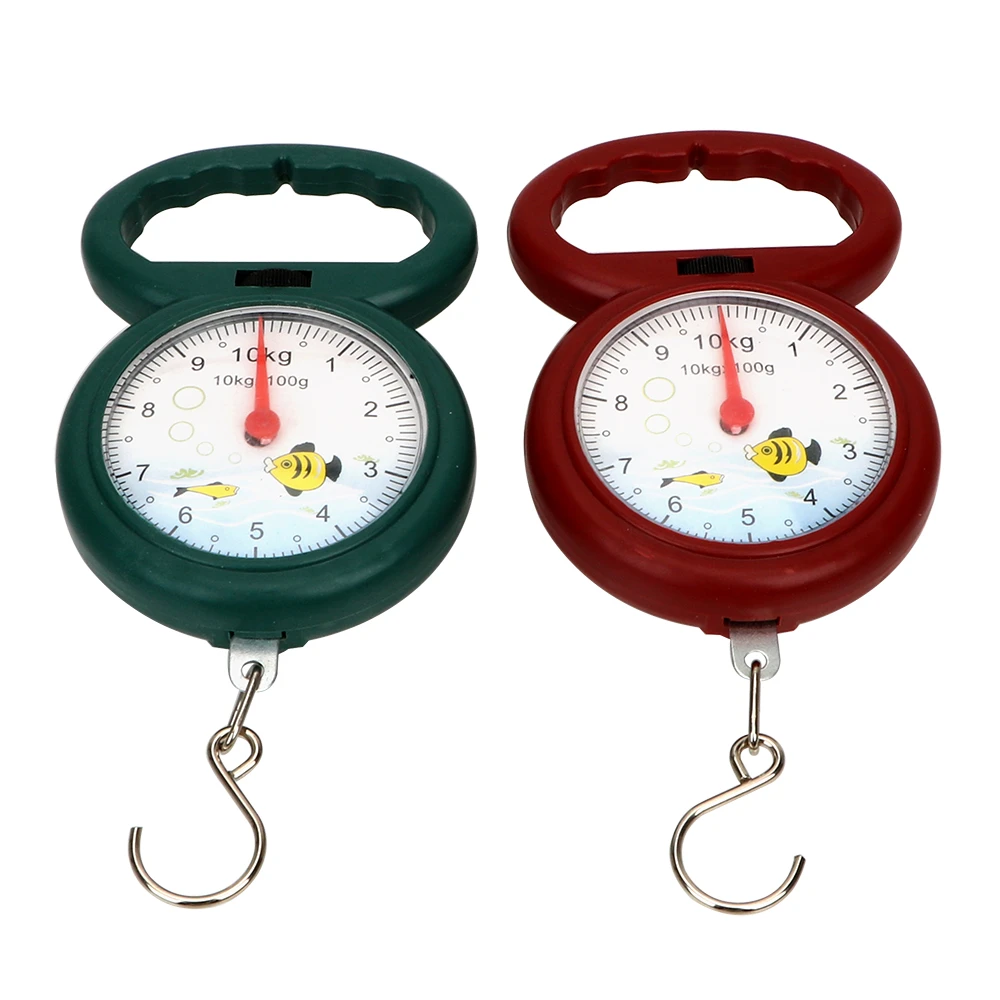 Portable Pointer Hook Hanging Scales Weighing Scales for Fishing Pocket Luggage Mini 10kg