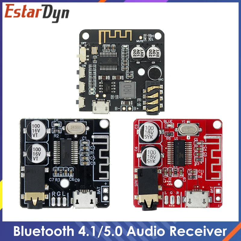 Bluetooth 5.0 Bluetooth 4.1 Audio Receiver Board Bluetooth Decoder MP3 Lossless Decoder Board Wireless Stereo Music Module