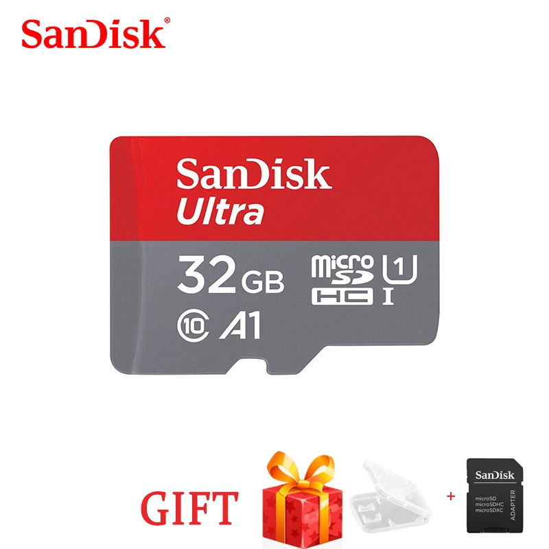 SanDisk A1 Memory Card 16GB 32gb 64GB 128GB 200GB 256GB 400GB Micro sd card Class10 UHS-1TB flash card Memory Microsd TF/SD Card