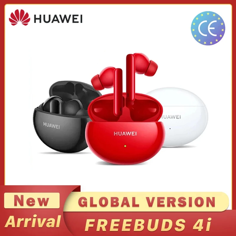 Global Version Huawei FreeBuds 4i Wireless Headphone Active Noise Call Reduction Bluetooth 5.2 Earphones