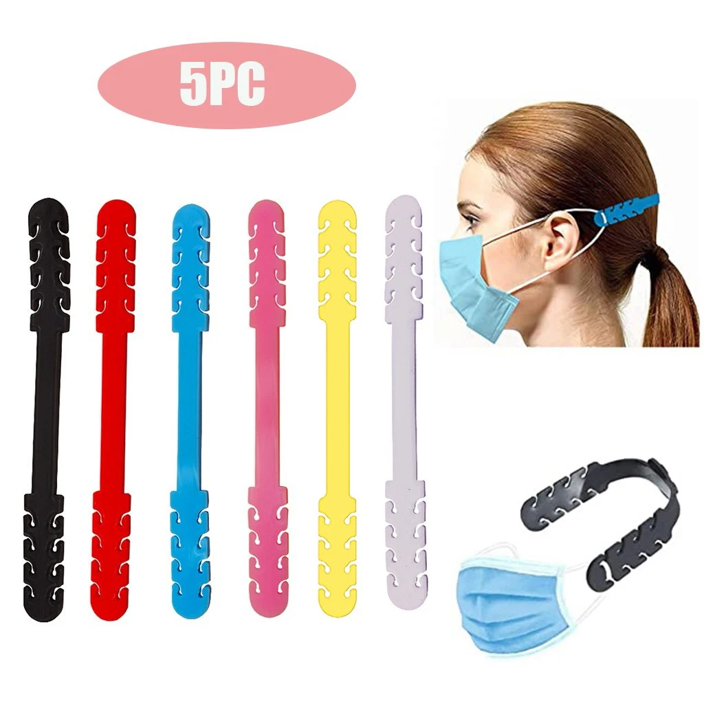 attache masque sujeta salvaorejas mascarillas Face Mask Holder Band Extenders Mask Elastic Strap Adjuster Mask Hook Maskenhalter