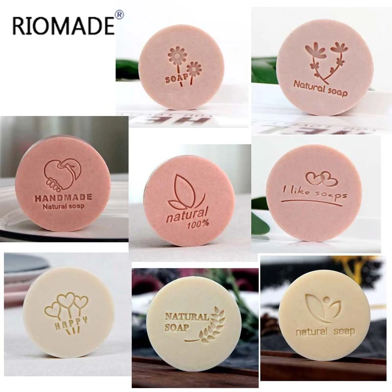 Flower And Leaf Handmade Soap Stamp Transparent Diy Natural Organic Soap Making Tools Accessories Branch Resin Acrylic Chapters