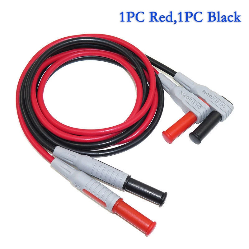 1000V/15A test lead P1033 4mm banana plug silicone wire length 100cm affordable