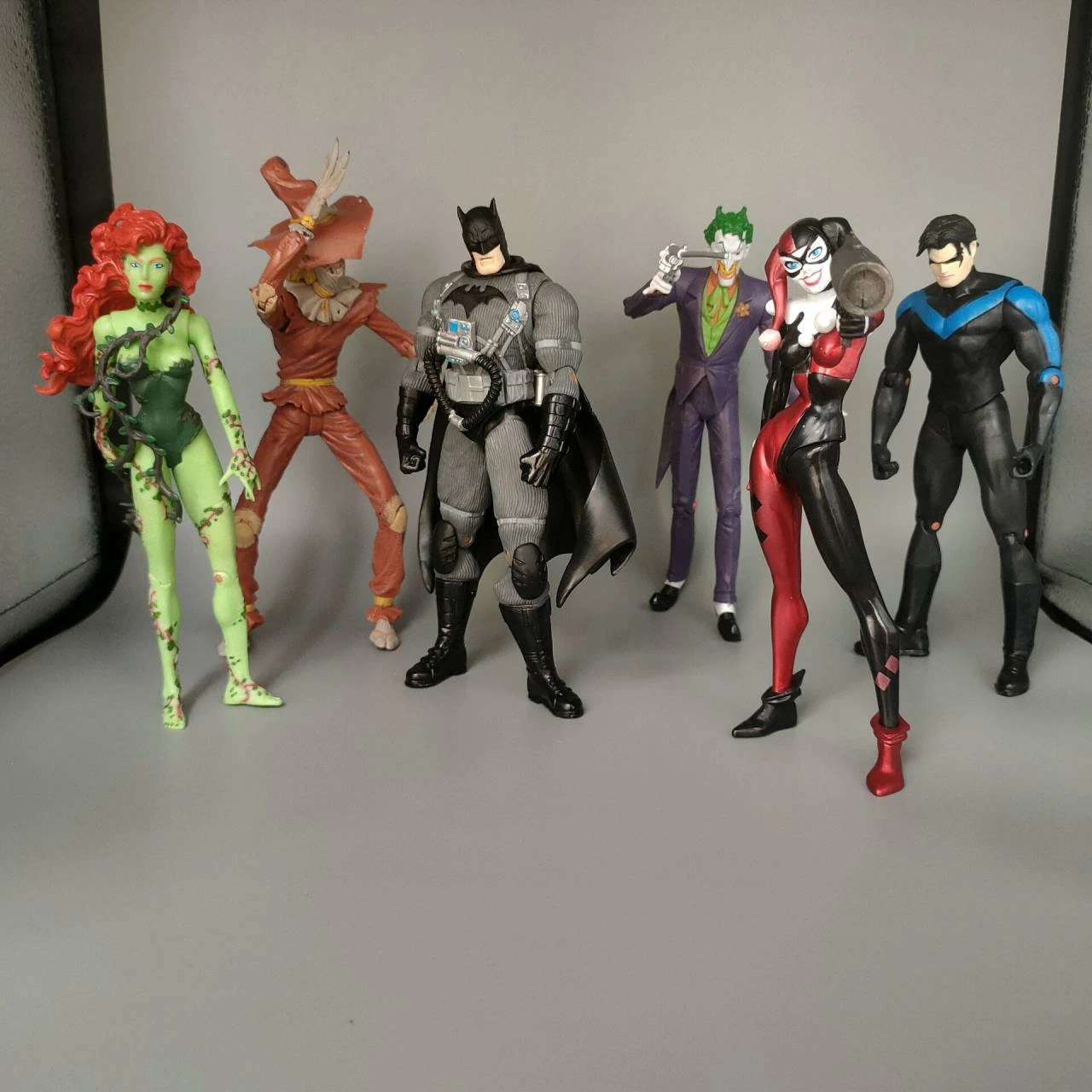 DCD Direct Superhero Poison Ivy Scarecrow Nightwing Quinn The Joker Custom 7