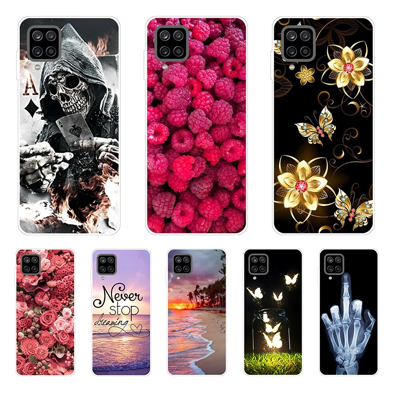 For Cover Samsung Galaxy A12 Case For Samsung A42 5G Shockproof TPU Phone Cases For Samsung A12 A32 A52 A42 SM-A426B A 12 Fundas