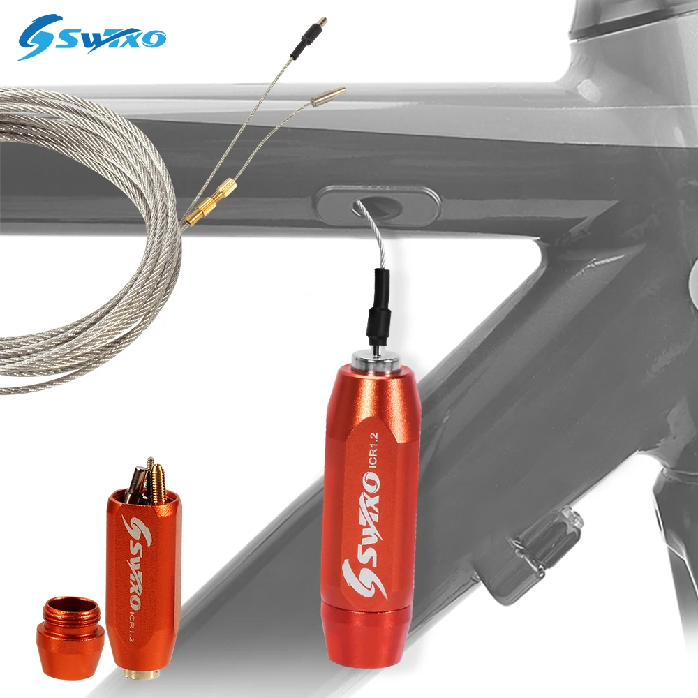 SWTXO Professional Bicycle Internal Cable Routing Tool for Bike Frame Shift Hydraulic Wire Shifter Inner Cable Guide Install