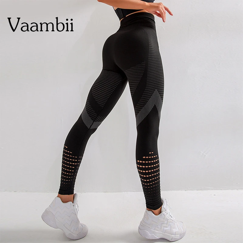 Women's Sport Wear Sports Leggings High-waisted Tights Fitness Clothing Gym Clothes Pants Seamless Leggings Plus Size Leggings