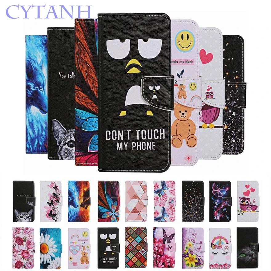 Flip Wallet For Xiaomi Redmi Note 8T Coque Redmi Note 9 8 Pro 7 Hot Cartoon Soft Silicone Back Cover Redmi 7A 8A 9A 9C Cat Case